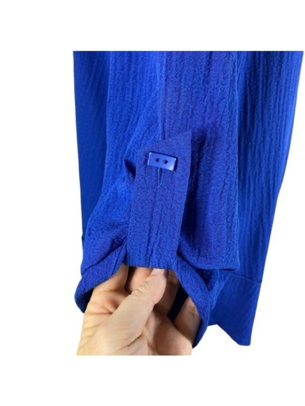 Ali Miles Tunic Top Large Blue - Picture 7 of 10